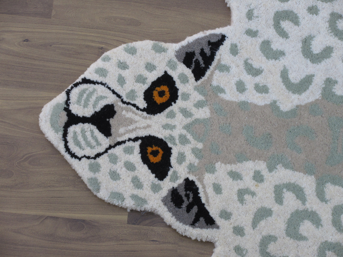 Pounce into Fun with this Modern Panther Rug (5'x3') - Perfect for Kids' Rooms!