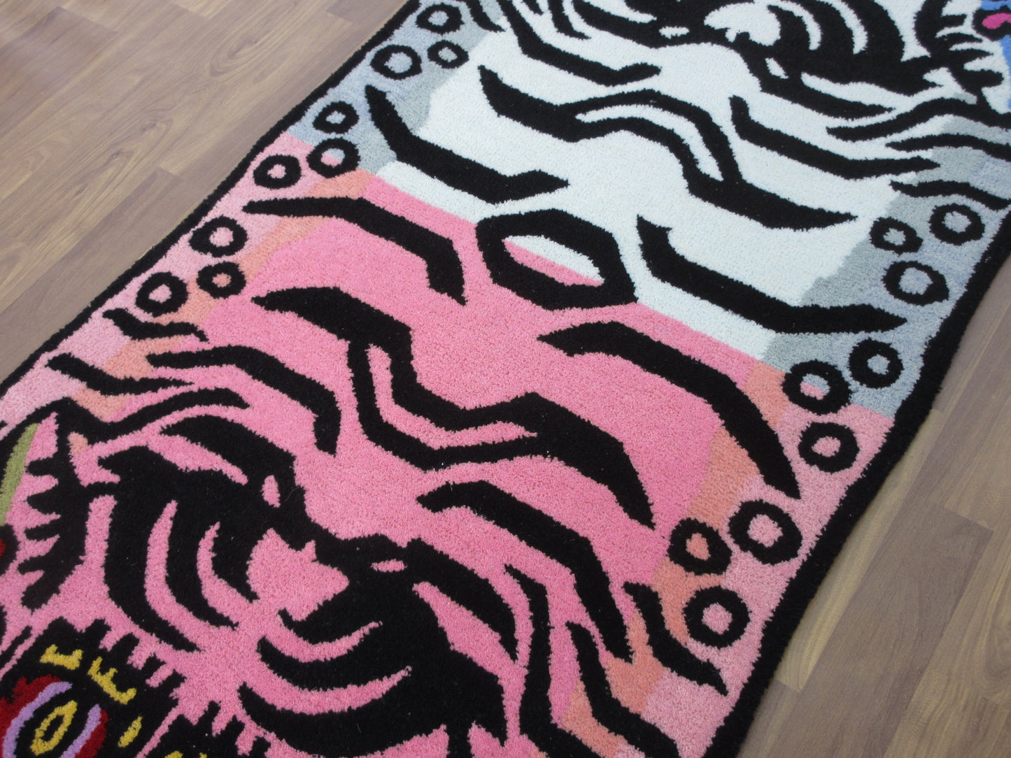 Roar Some Fun! 6'x2.6' 3-D Multi Color Tiger Rug - Perfect for Kid's Rooms