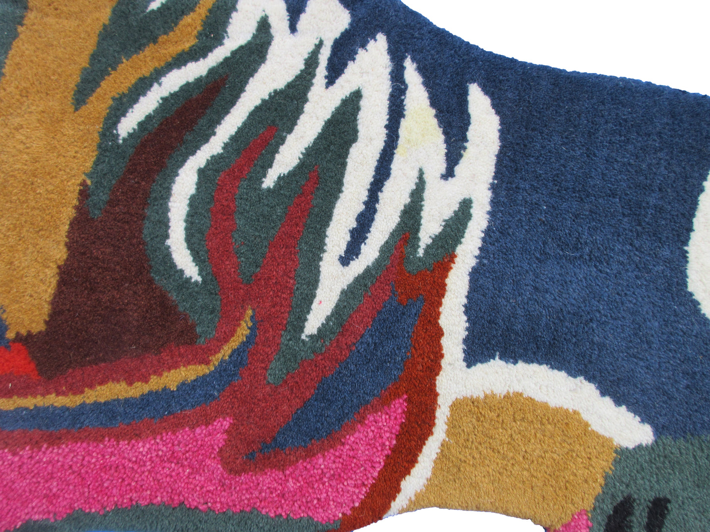 Hand-Tufted Playful Dog Area Rug! Soft & Colorful Child's Rug - (Living Room)