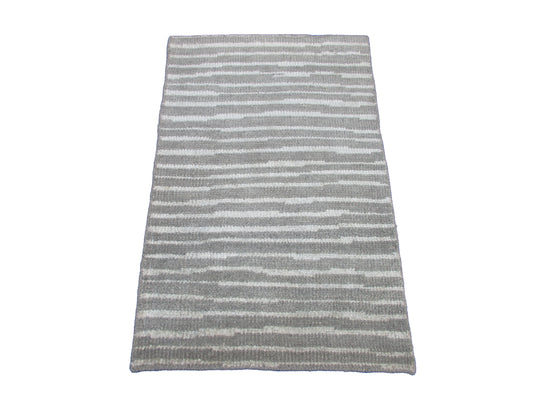 Minimalist Rug with Vertical Stripes | 3.0X2.0 Feet Perfect for Contemporary Homes Decor Rug