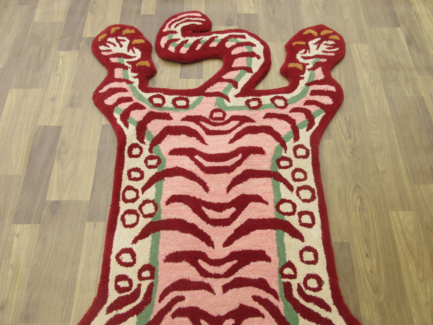 Tibetan Tiger 5x3 ft Rugs Handmade 100% Woolen Hand-Tufted For Home Decor rugs